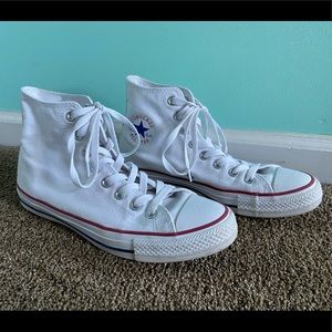 White high top converse